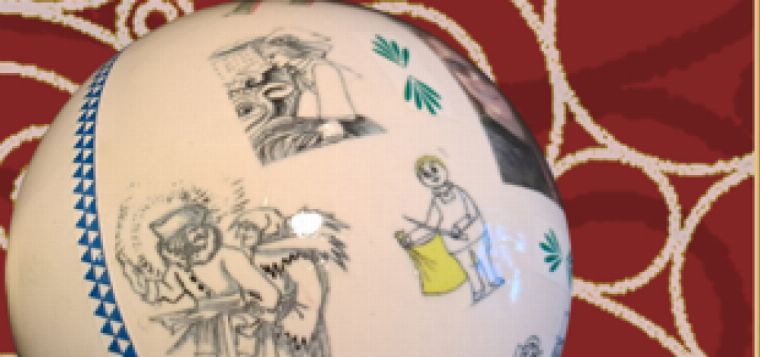 Workshop - wir stellen sorbische Weihnachtskugeln her - um 14:00 und 17:00 Uhr