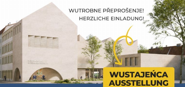 Führung durch das Haus der Sorben & Ausstellung Entwürfe Lauenareal